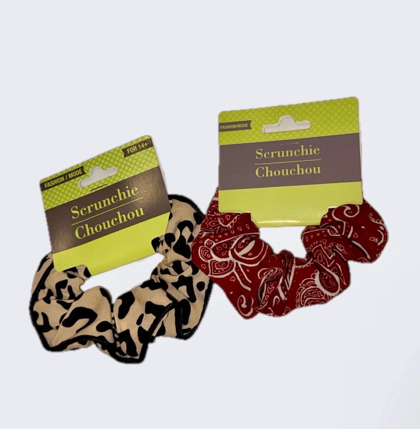 NEW! Hair Scrunchie Bundle - Animal Prints & Paisley Patterns image indicator(5)