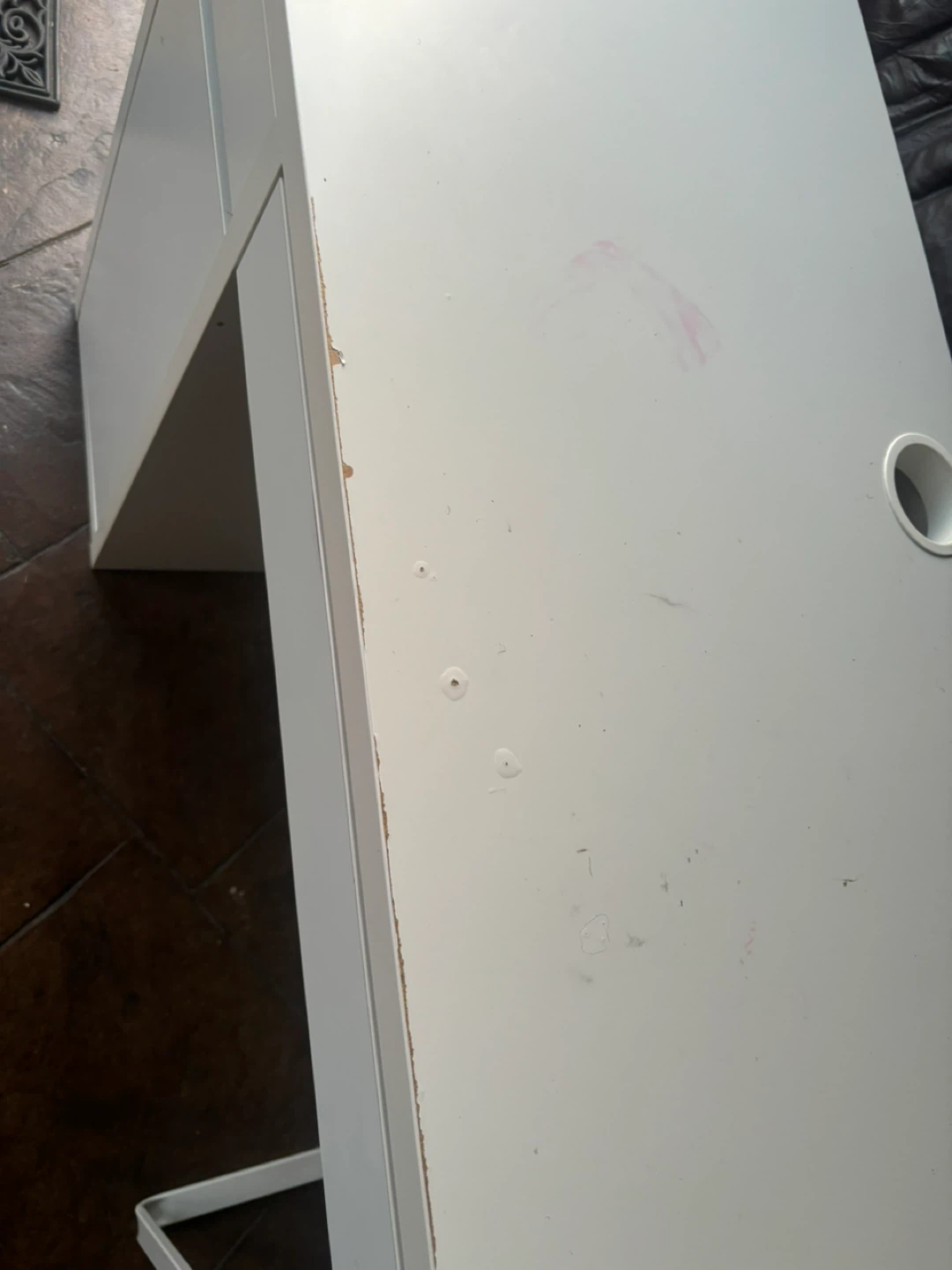 IKEA White Desk - Some Wear - photo 4
