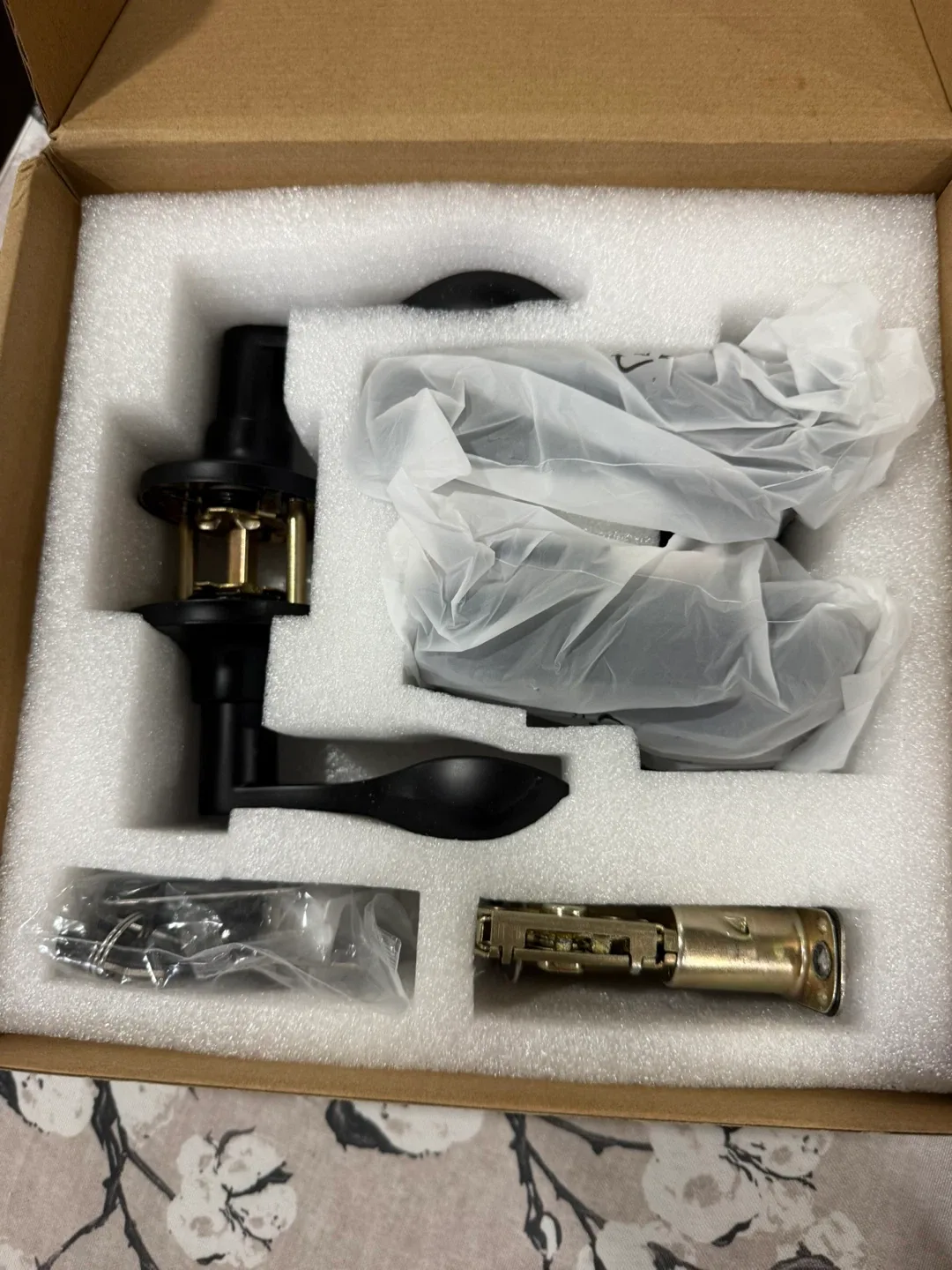 Fingerprint Door Lock with Levers image indicator(7)