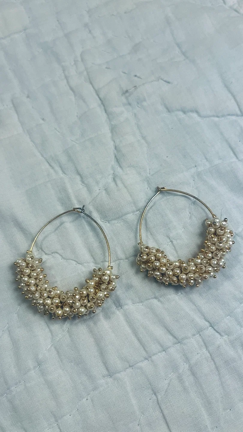 Necklace and Earrings Set - Gold & Green image indicator(7)