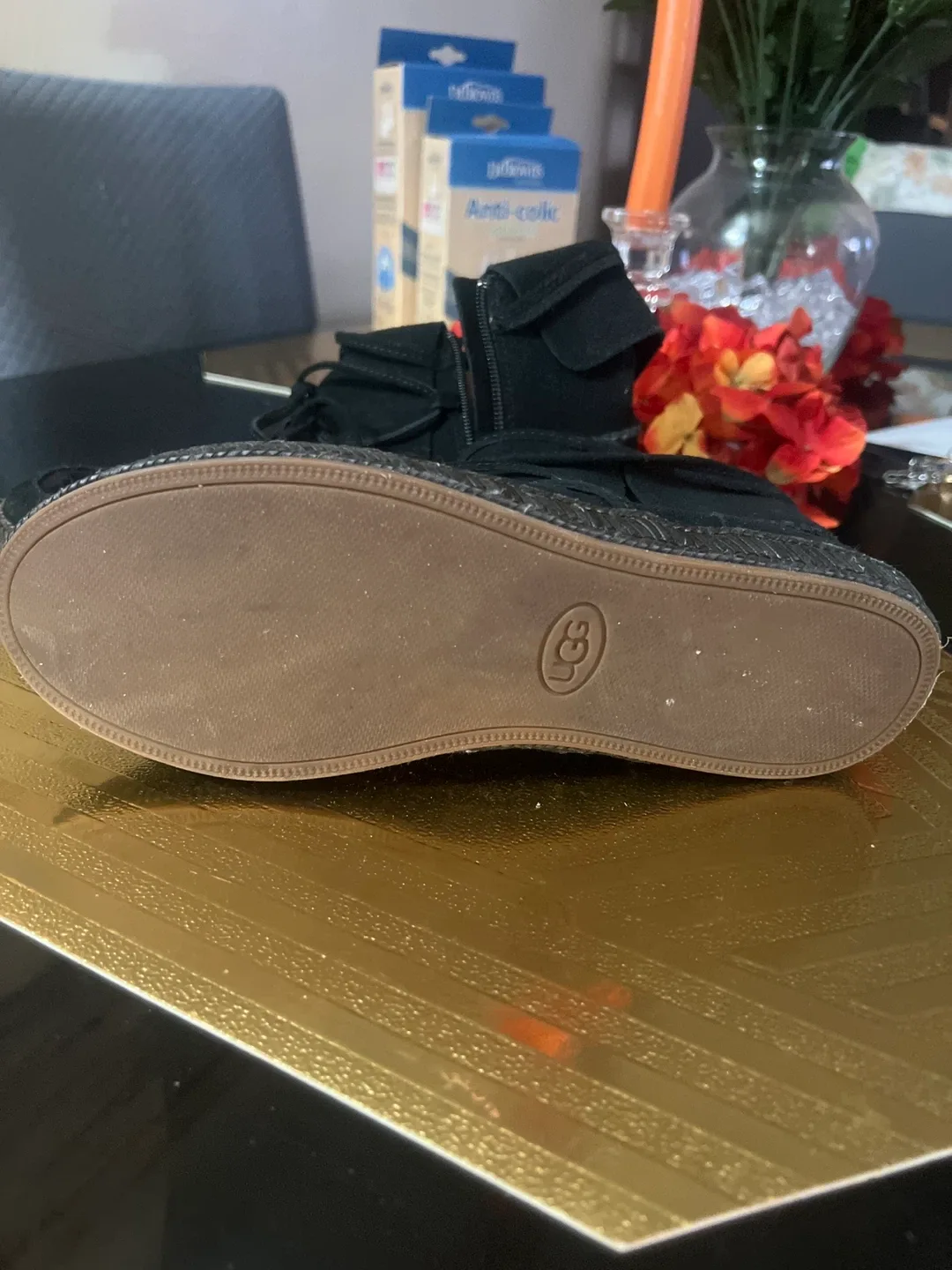 UGG Black Suede Boots image indicator(4)