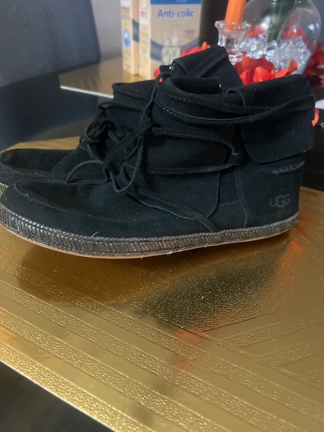 UGG Black Suede Boots image indicator(3)