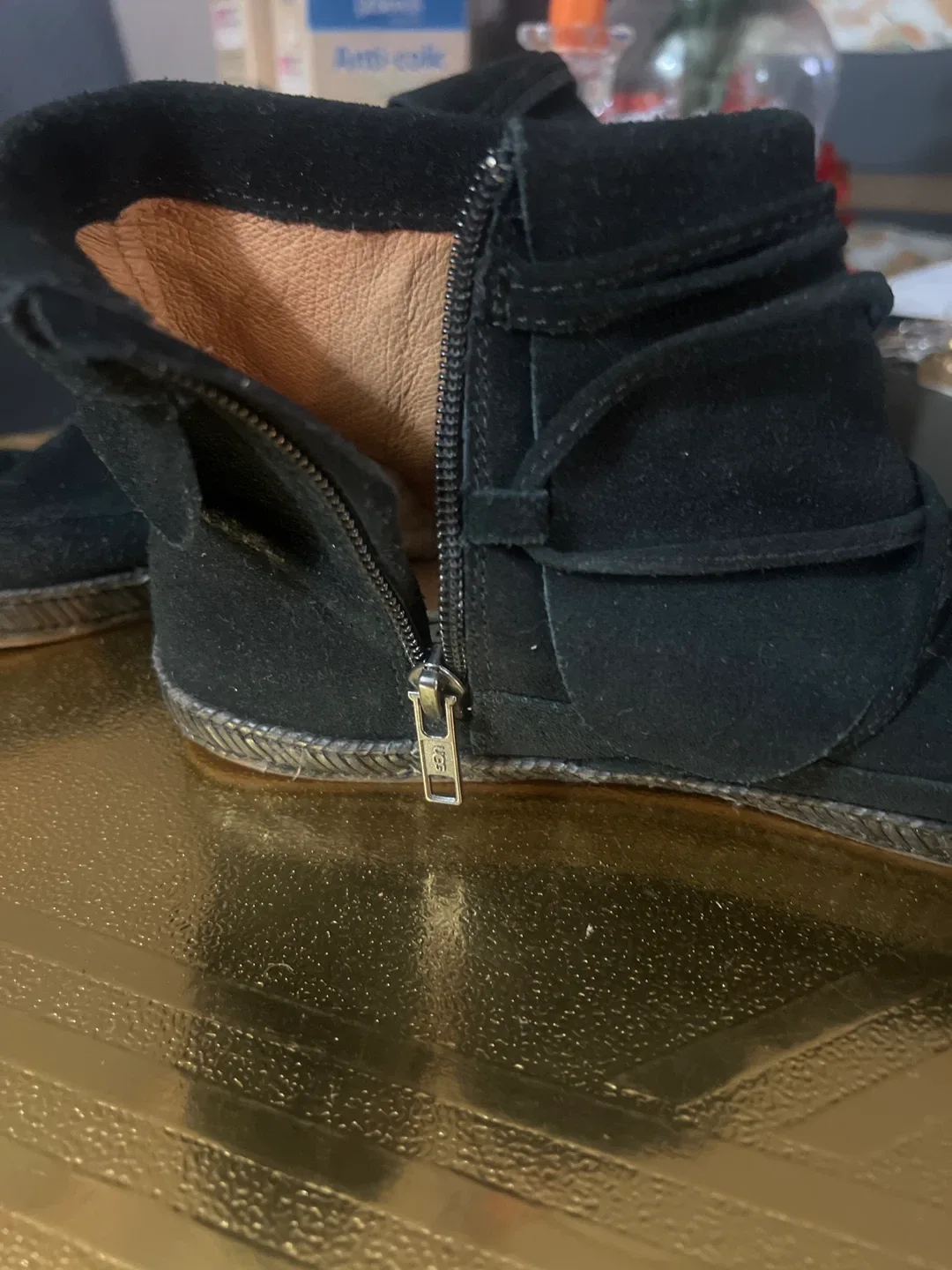 UGG Black Suede Boots image indicator(2)