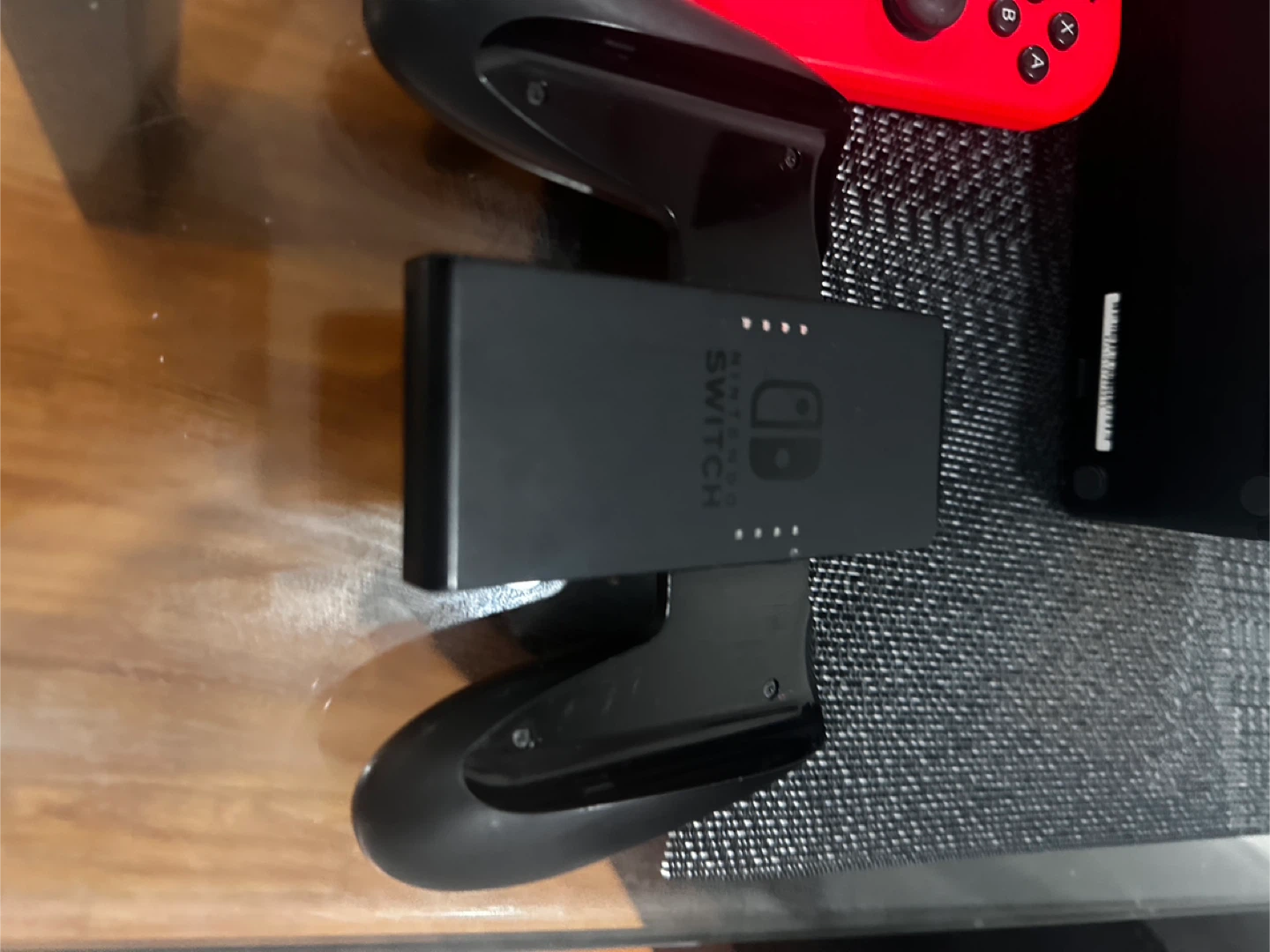 Nintendo Switch Console with Dock and controller pad - photo 3