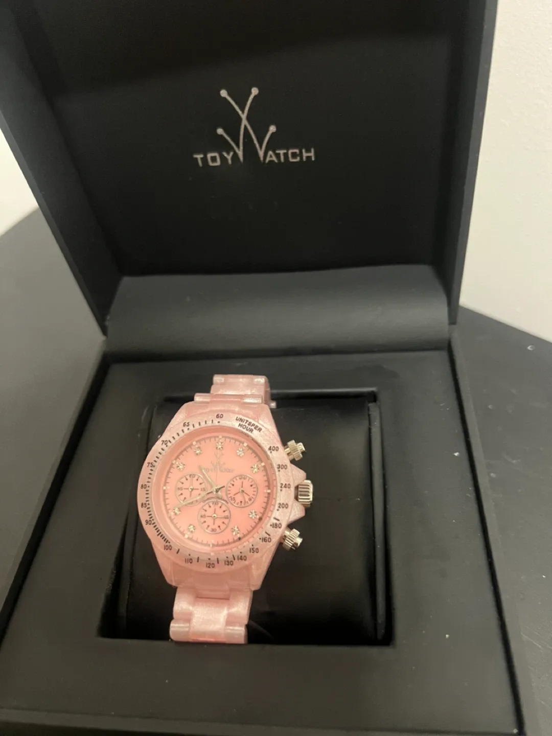 Toy Watch Pink Unisex Watch with Box image indicator(2)