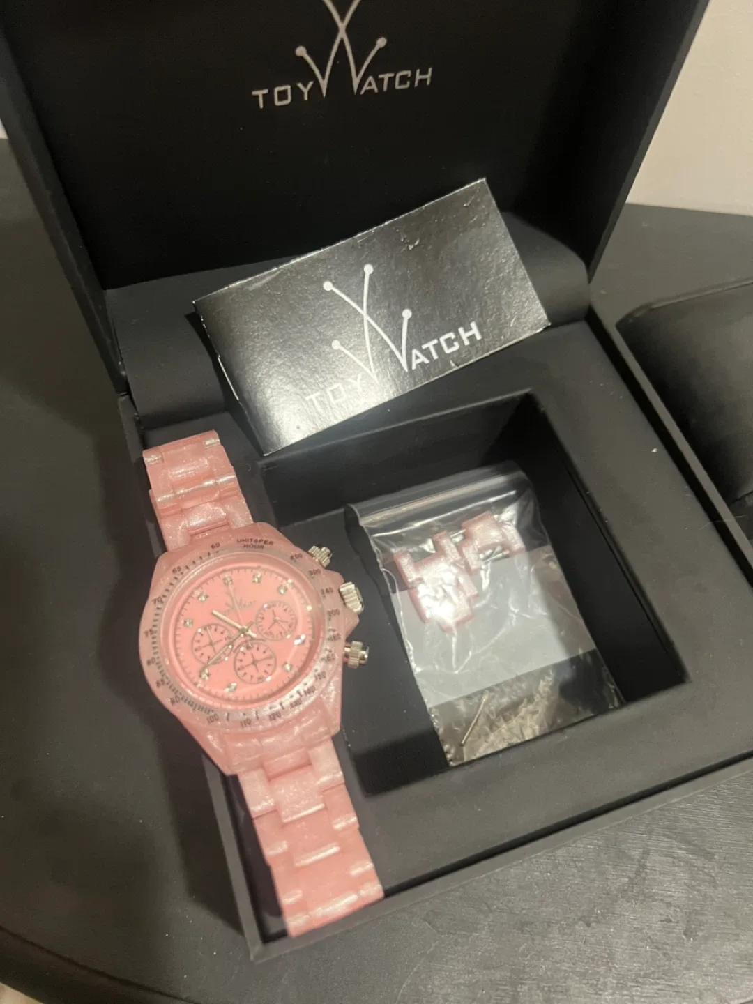 Toy Watch Pink Unisex Watch with Box thumbnail