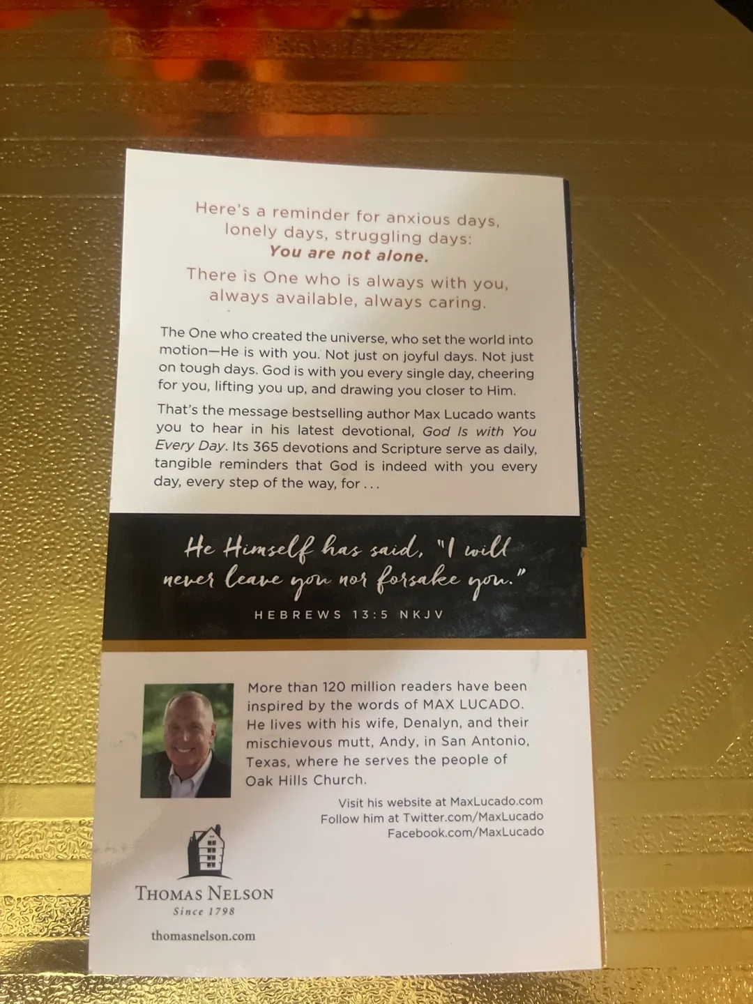 God is With You Every Day by Max Lucado image indicator(2)