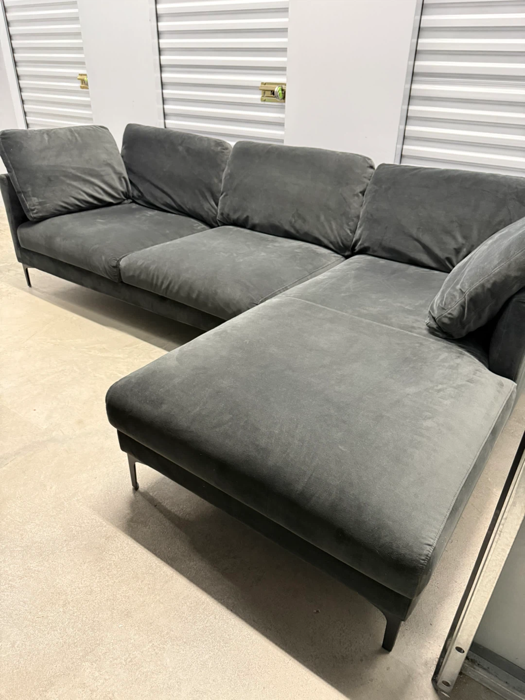 Modular Couch Sofa by Castlery Gray Great Condition