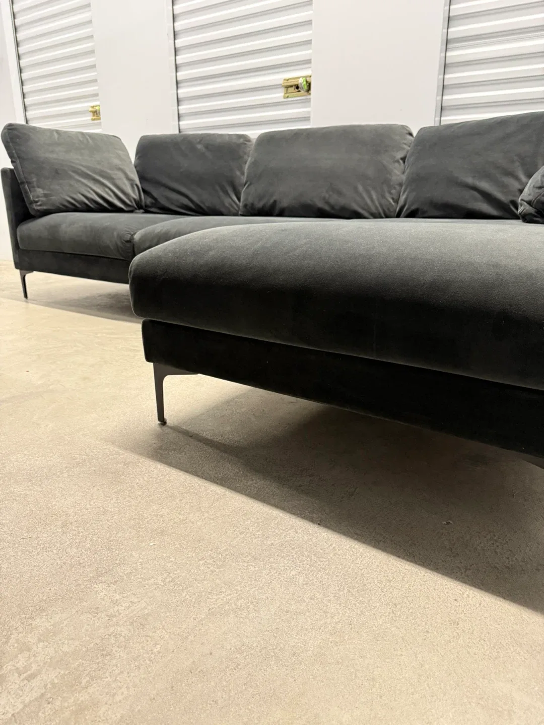 Modular Couch Sofa by Castlery Gray Great Condition image indicator(2)