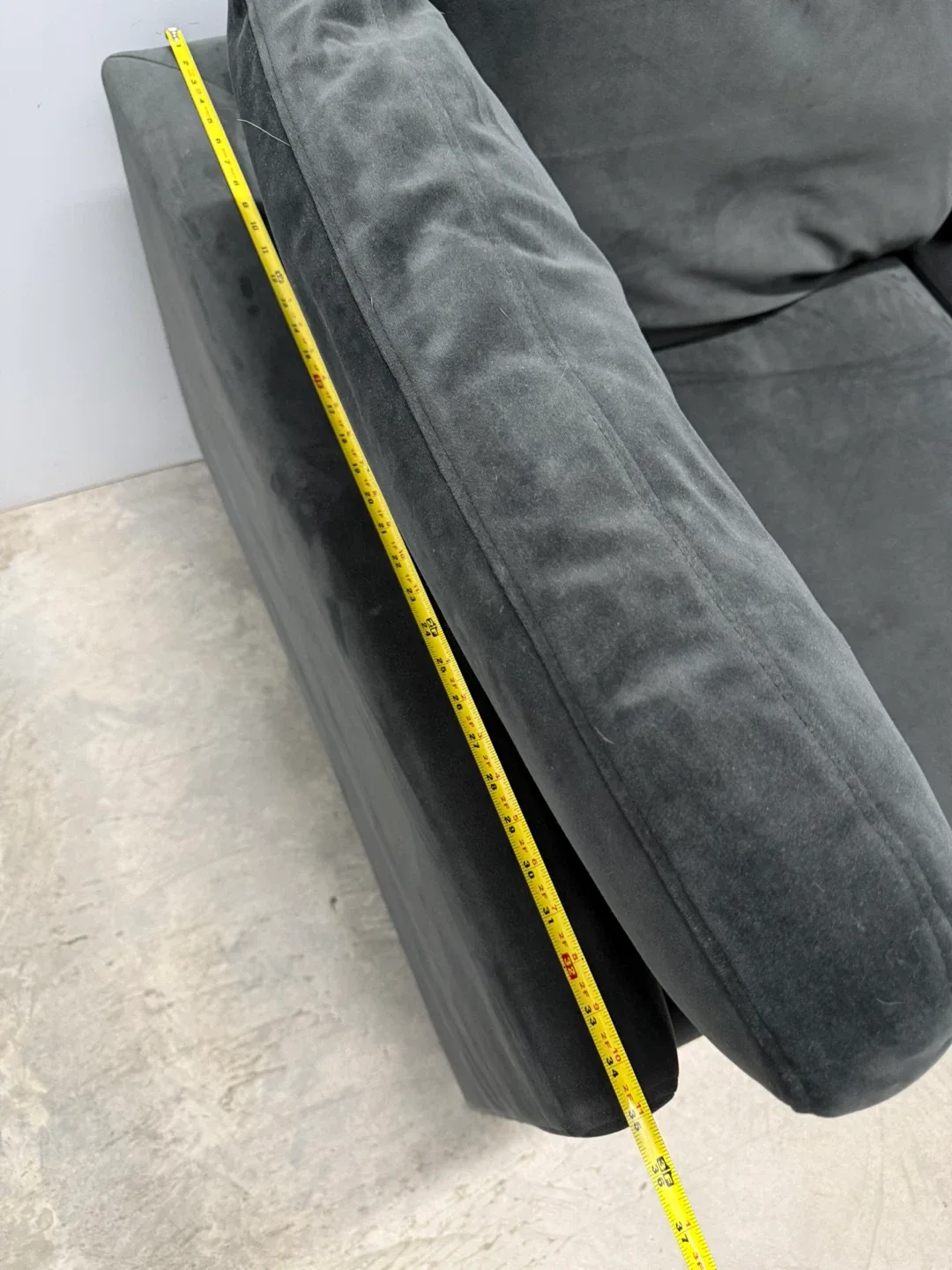 Modular Couch Sofa by Castlery Gray Great Condition image indicator(10)