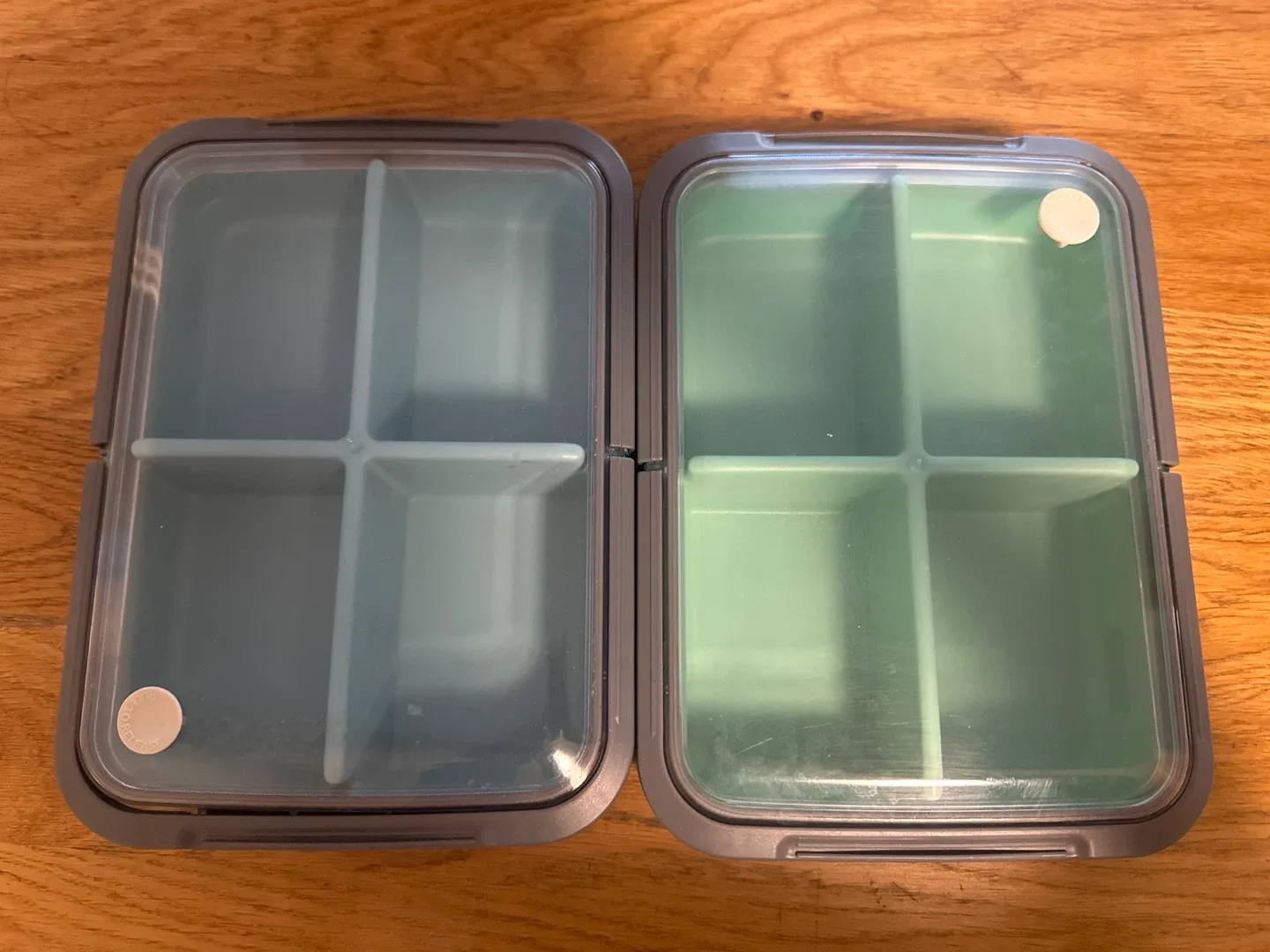 Two Compartment Bento Lunch Boxes thumbnail