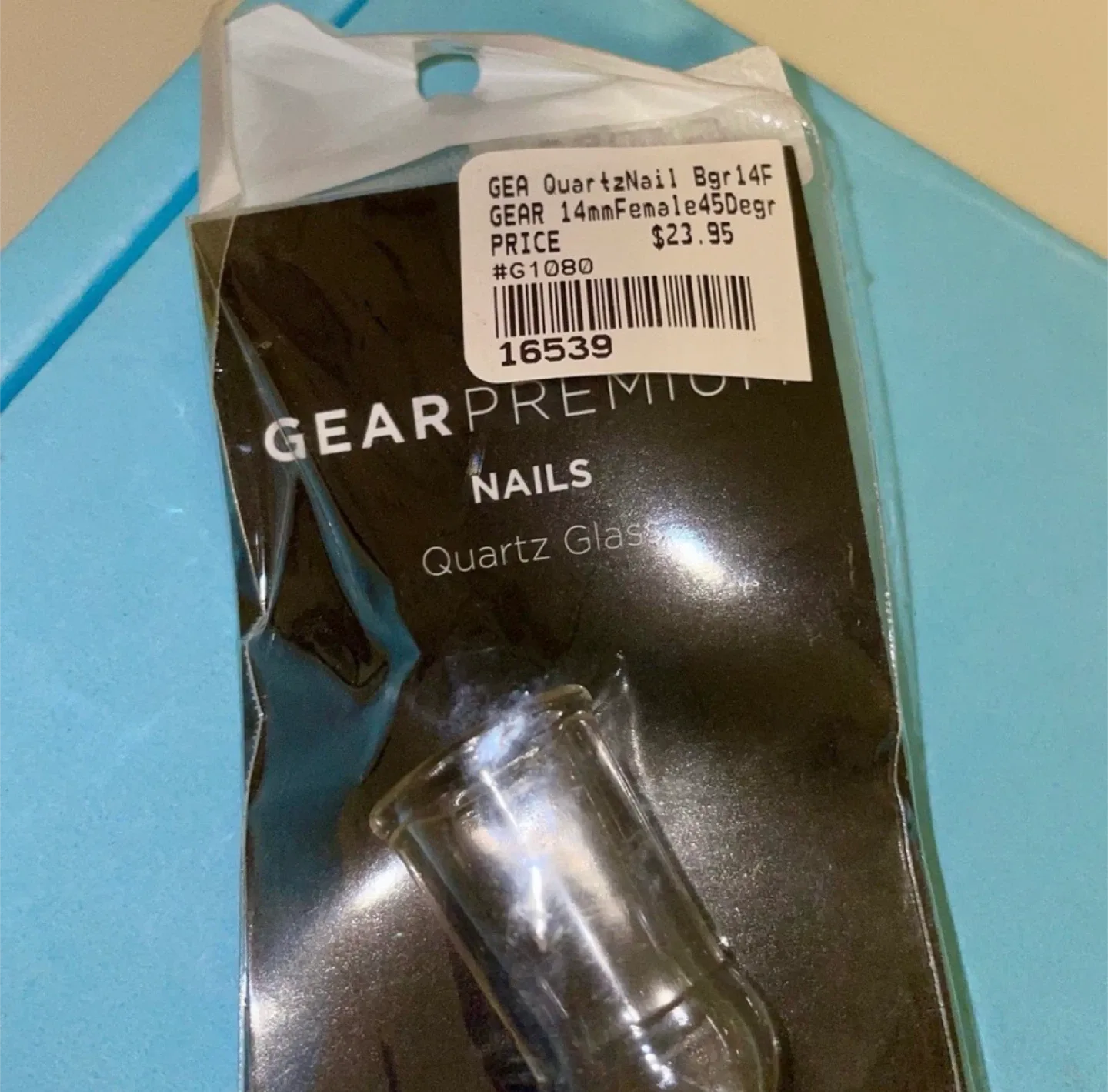 GEAR Quartz Nail Domeless Banger 14mm Female 45-degree G1080 image indicator(7)