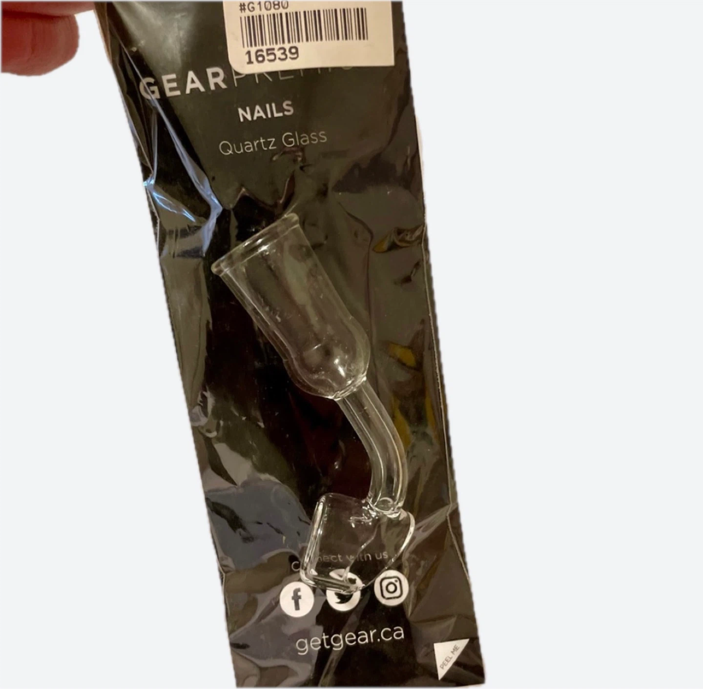 GEAR Quartz Nail Domeless Banger 14mm Female 45-degree G1080 - photo 5