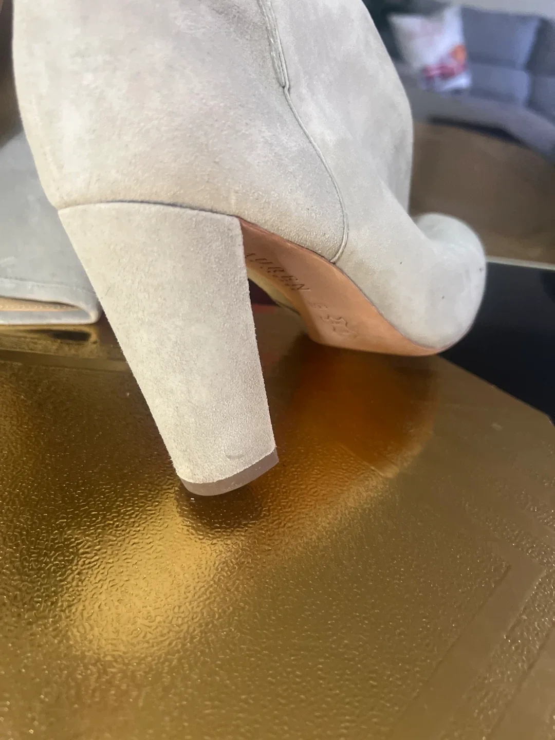 Ralph Lauren Suede Knee High Boots - Size 6.5 image indicator(3)