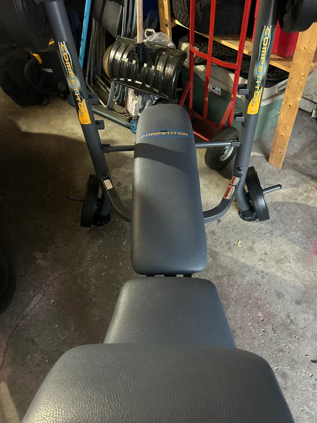 Competitor Weight Bench with Weights image indicator(2)