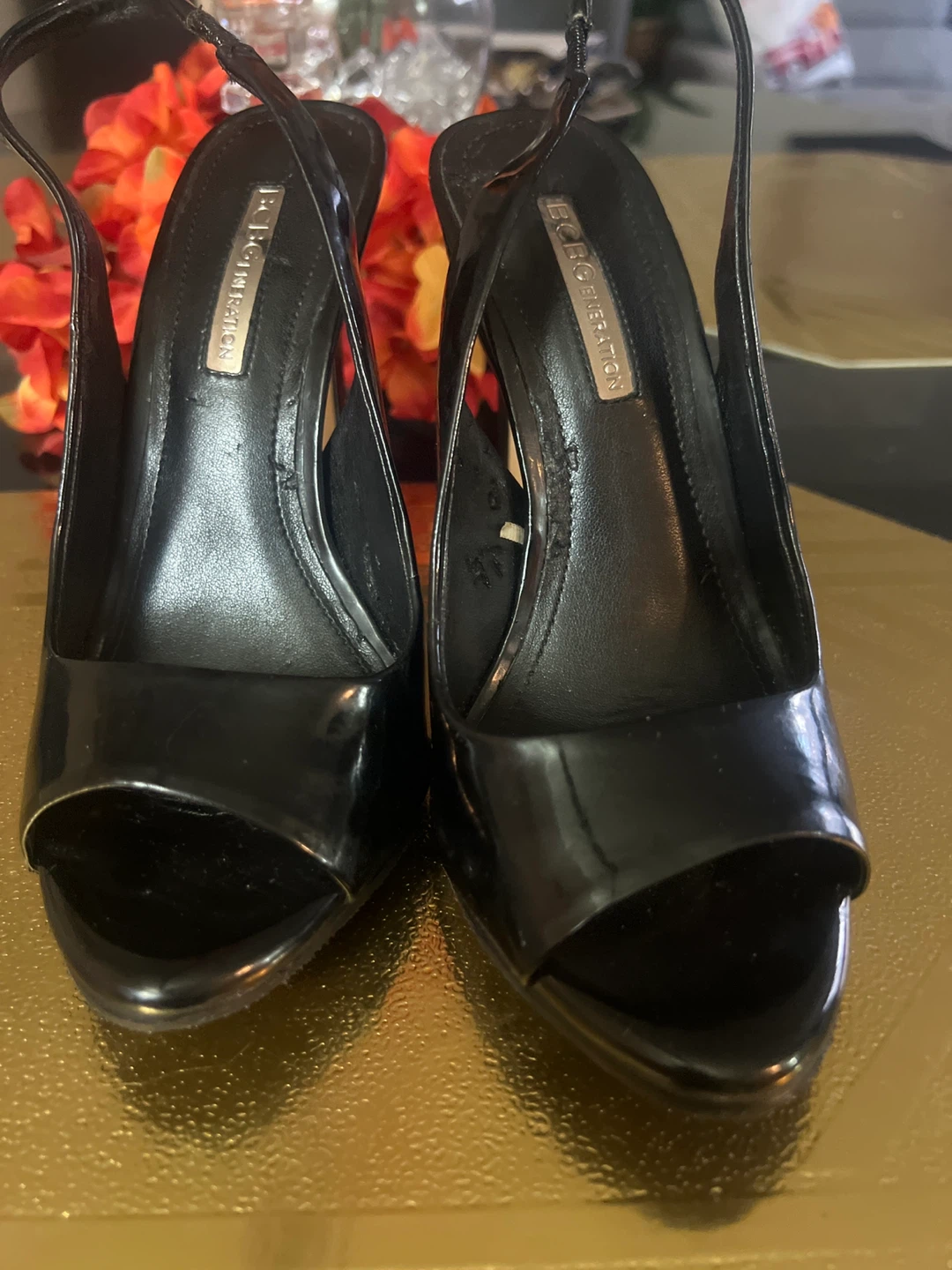 BCBGeneration Black Heels