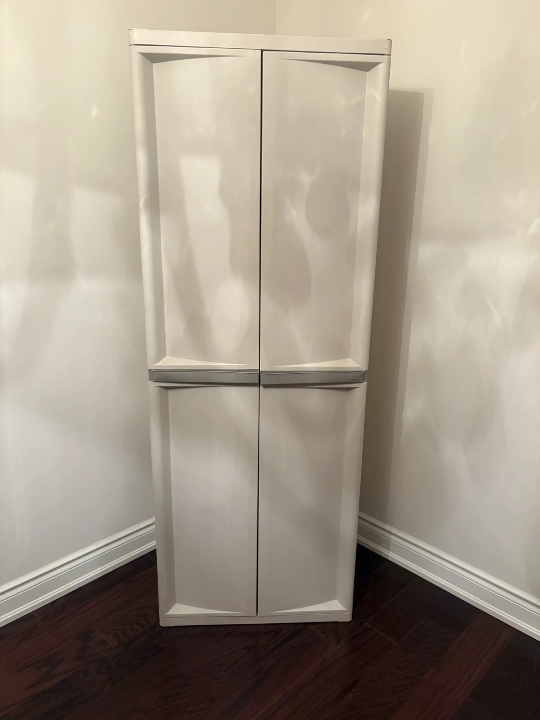 Sturdy Plastic Storage Cabinet