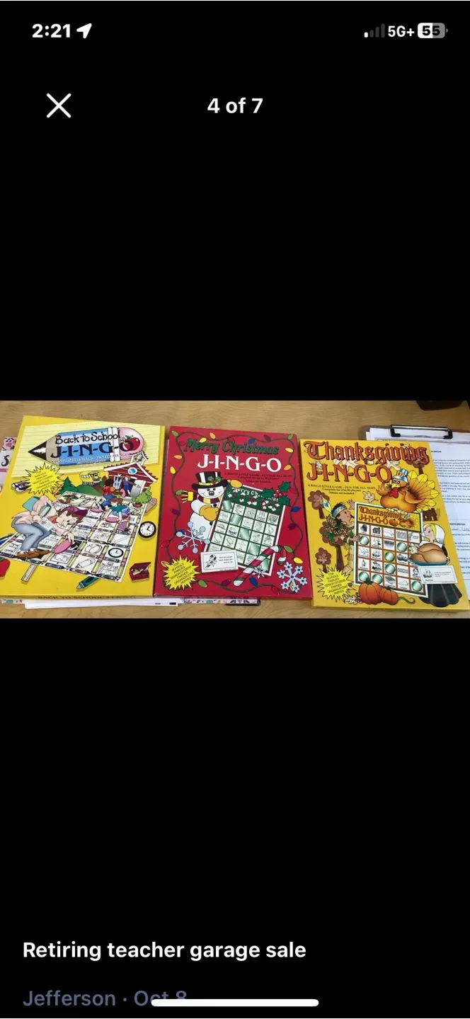 Teacher Garage Sale image indicator(4)