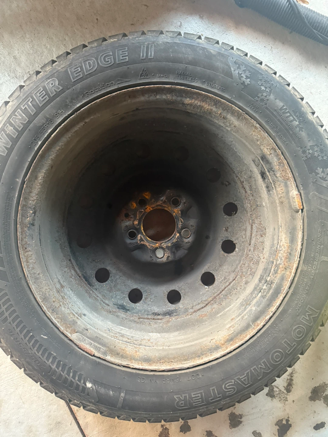 Motomaster Winter Edge II 205/55R16 Tire - photo 4