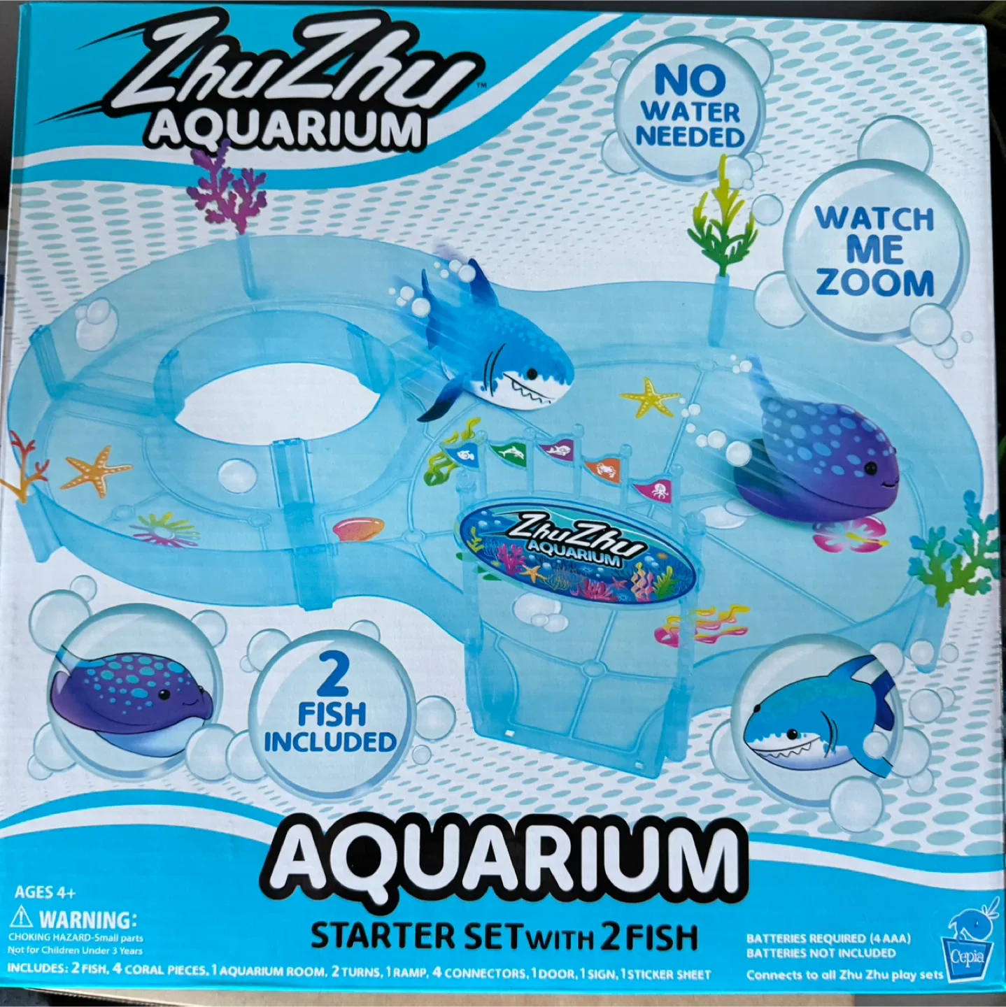 Zhu Zhu Aquarium Starter Set with 2 Fish image indicator(2)