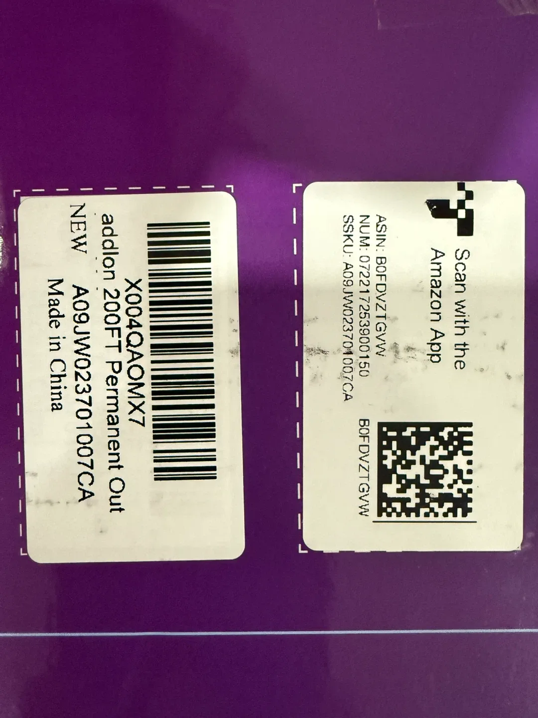 Addlon Permanent Outdoor Lights, 200 ft, New in Box image indicator(6)