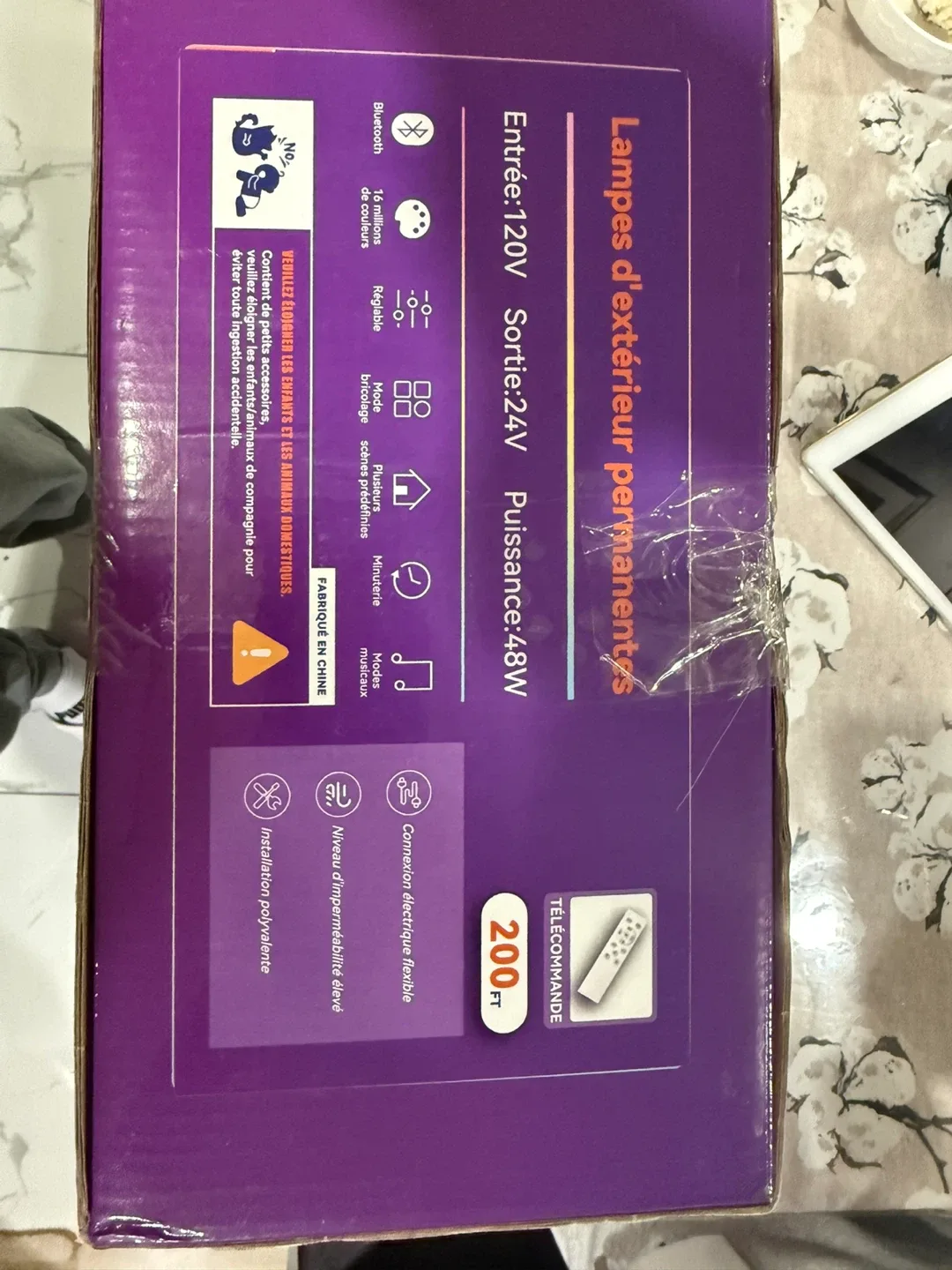 Addlon Permanent Outdoor Lights, 200 ft, New in Box image indicator(2)