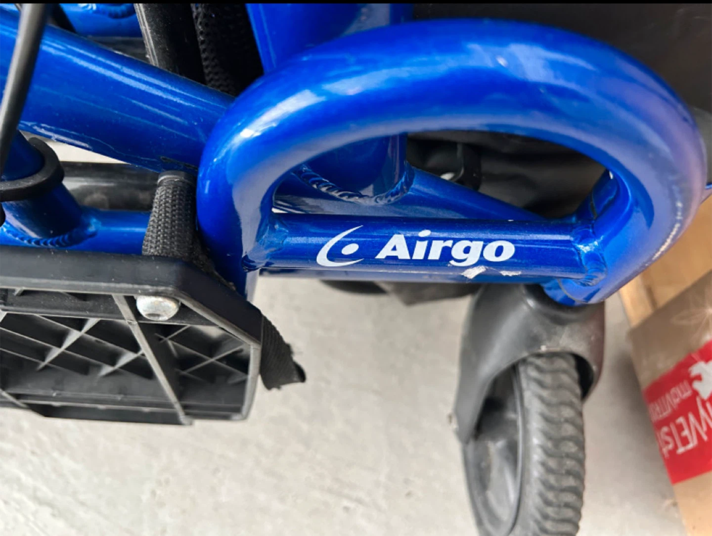 Airgo Fusion Rollator Walker - Blue