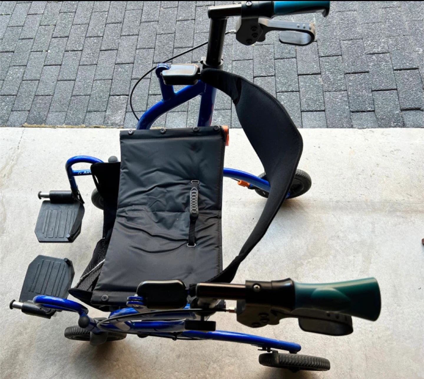 Airgo Fusion Rollator Walker - Blue - photo 2