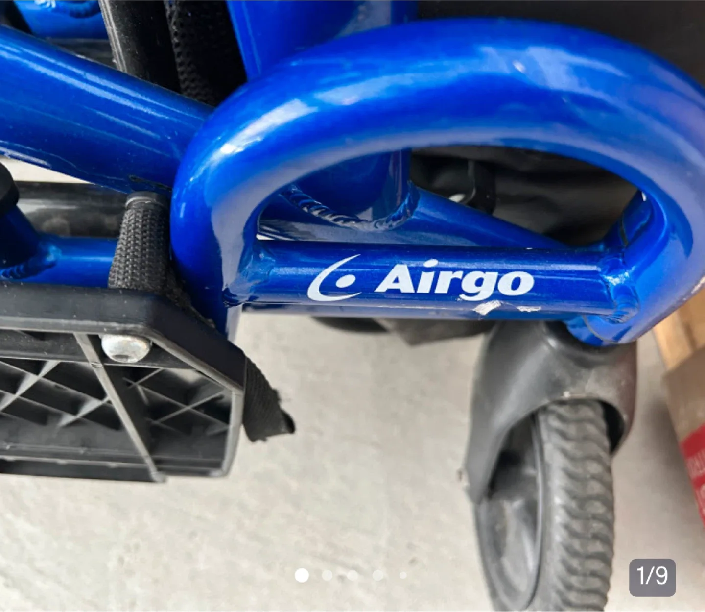 Airgo Fusion Rollator Walker - Blue image indicator(10)
