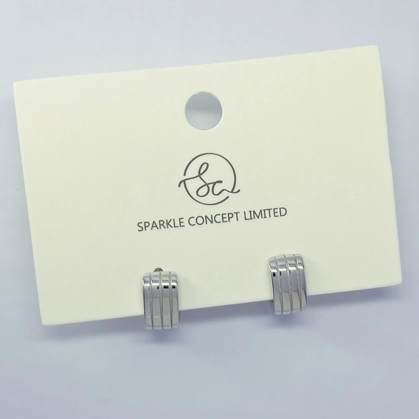 Silver Hoop Earrings