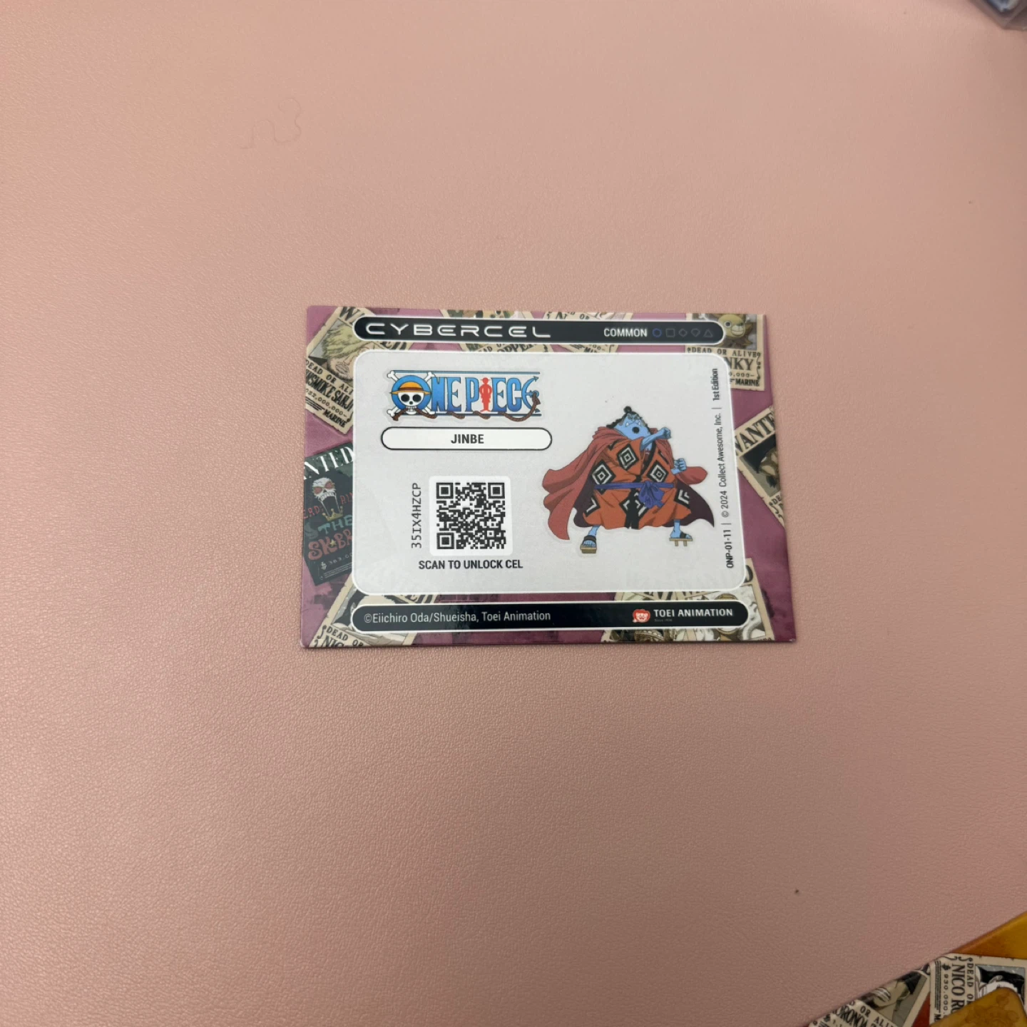 One Piece Jinbe Cybercel Card - photo 2