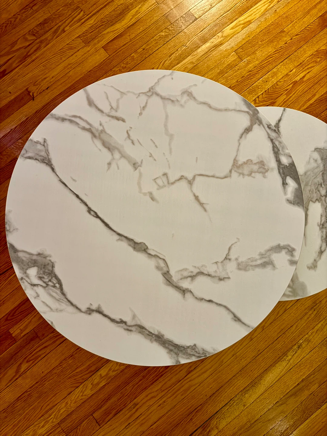Nest of Tables - White Marble & Gold - photo 2