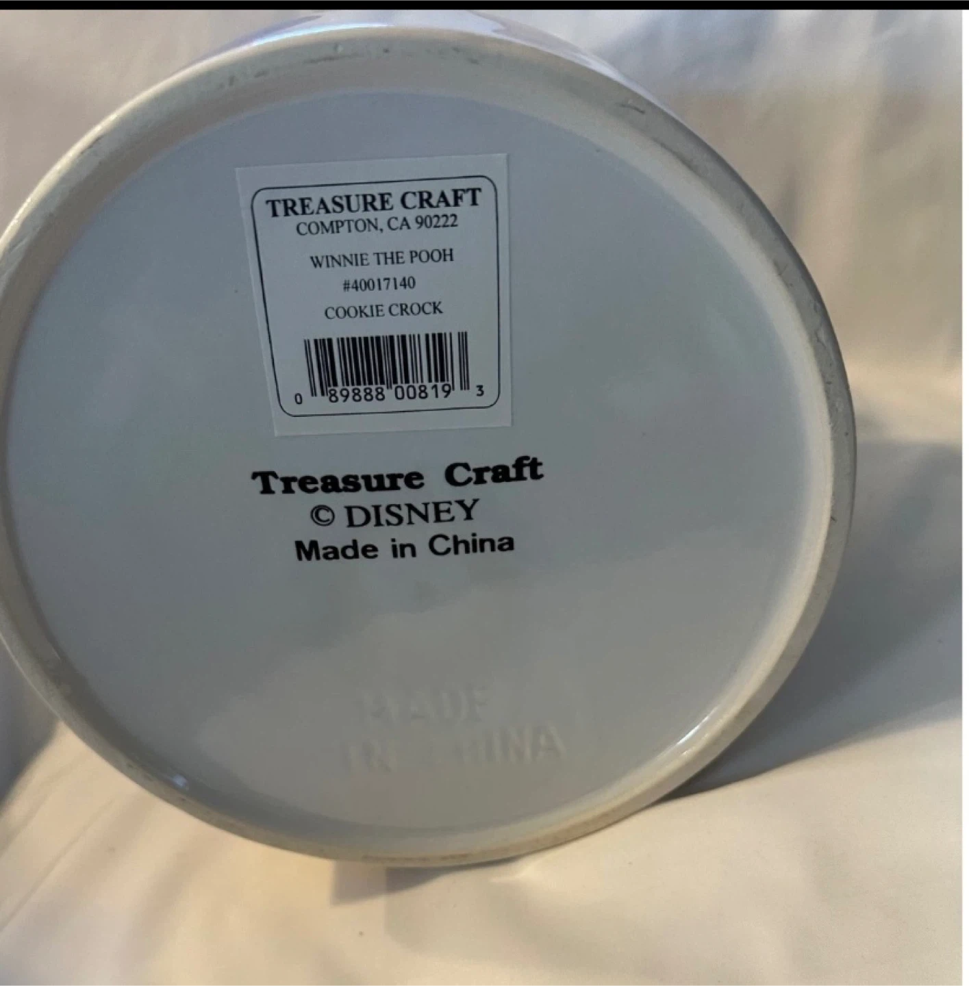 Treasure Craft Winnie the Pooh Cookie Crock - photo 4