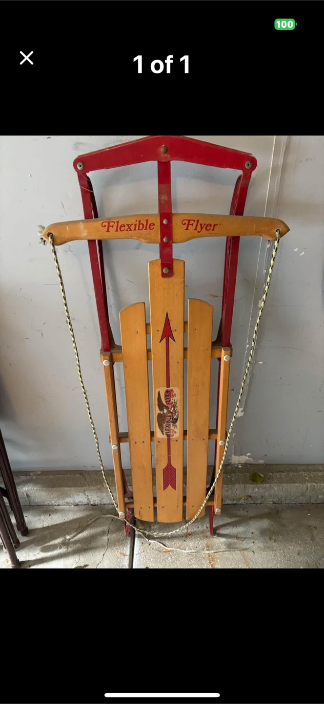 Flexible Flyer III Sled