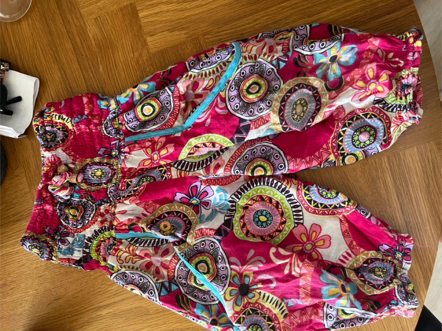 2 pairs of Colorful Patterned Harem Pants - photo 3