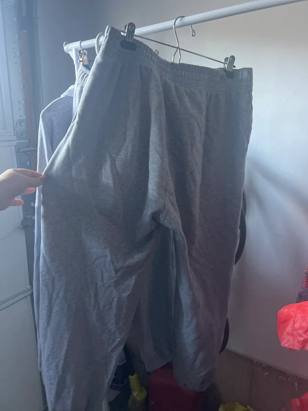 Nike Grey Sweatpants - Size Large image indicator(4)