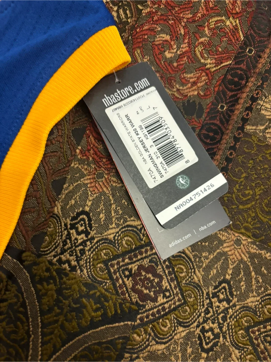 Steph Curry Golden State Warrior Jersey image indicator(3)