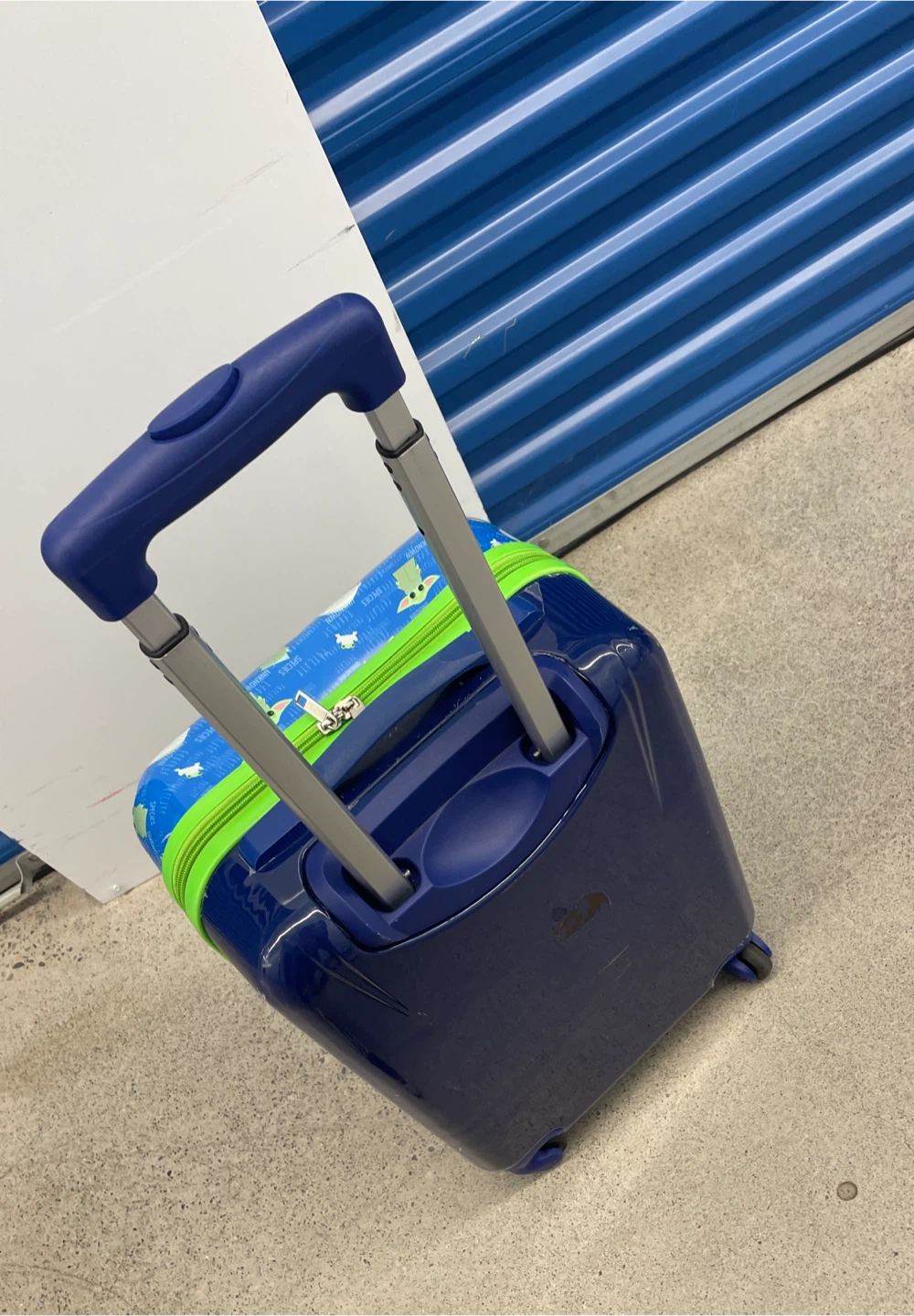 Star Wars Grogu (baby Yoda)Kids Rolling Suitcase - photo 2
