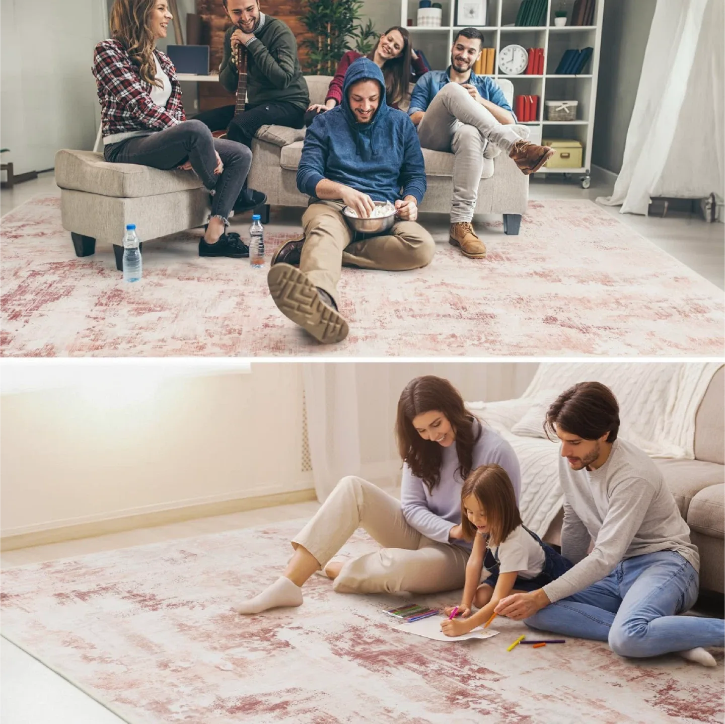 8x10ft Area Rug - Kids & Pet Friendly image indicator(7)