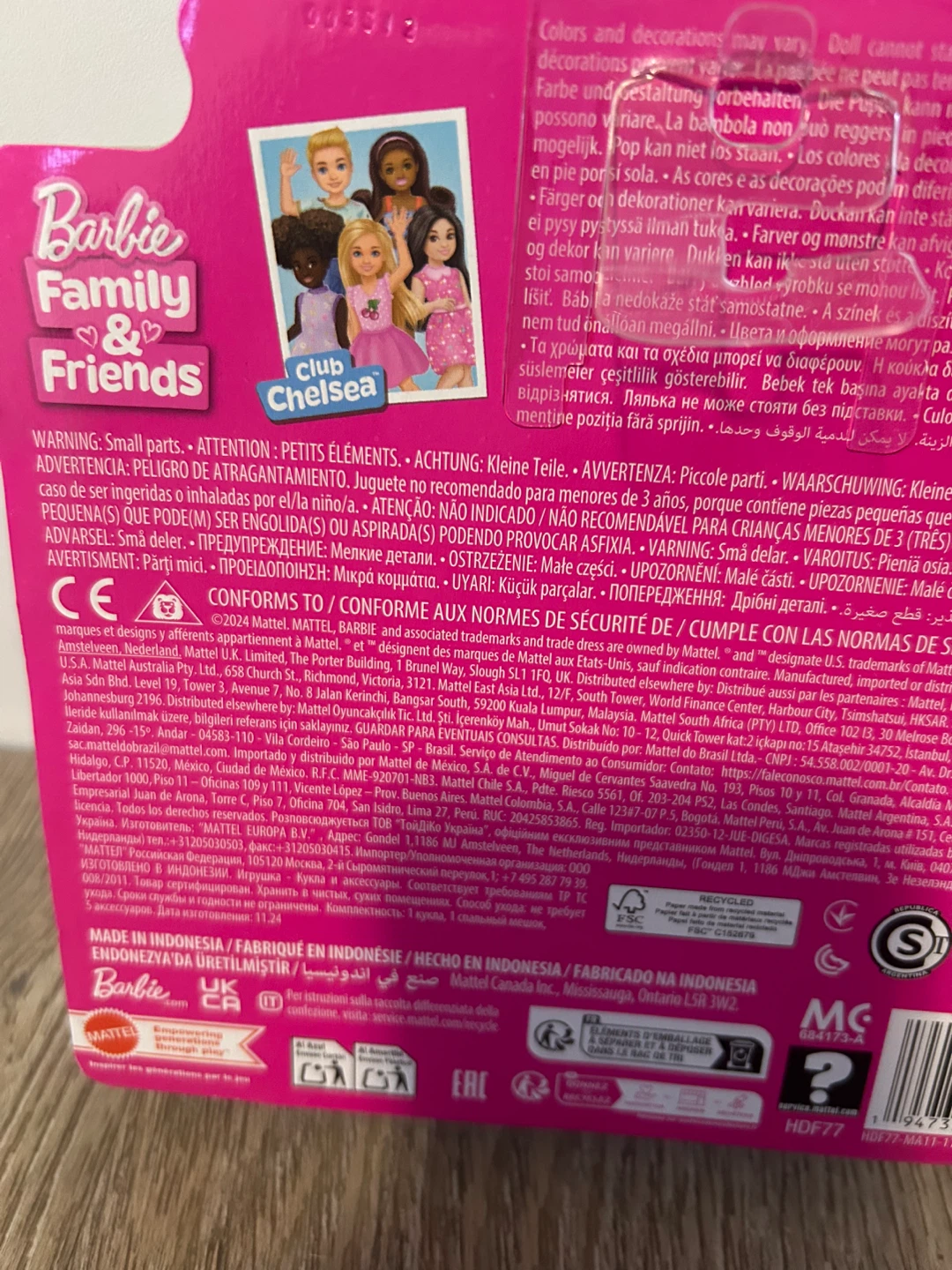 New Barbie Family & Friends Club Chelsea Doll - photo 2