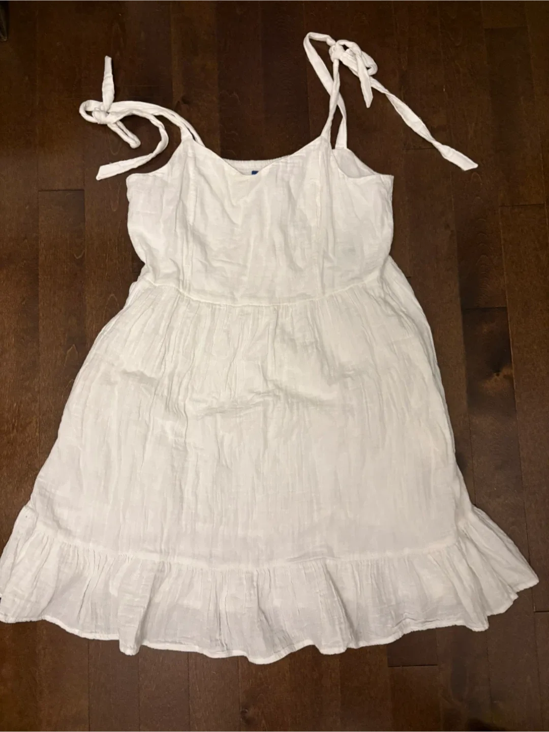 Old Navy White Cami Dress - Large