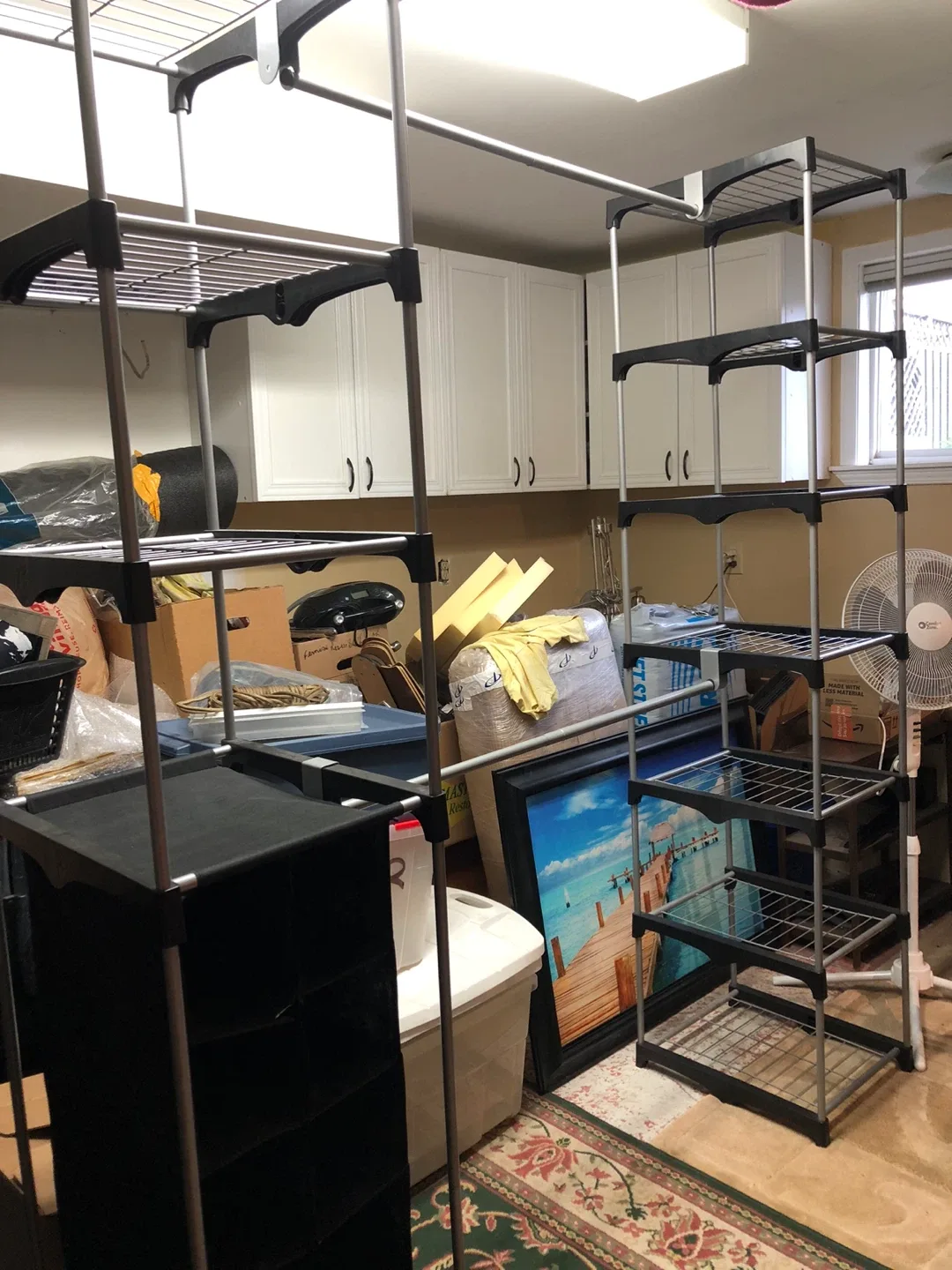 Clothing rack / closet organizer