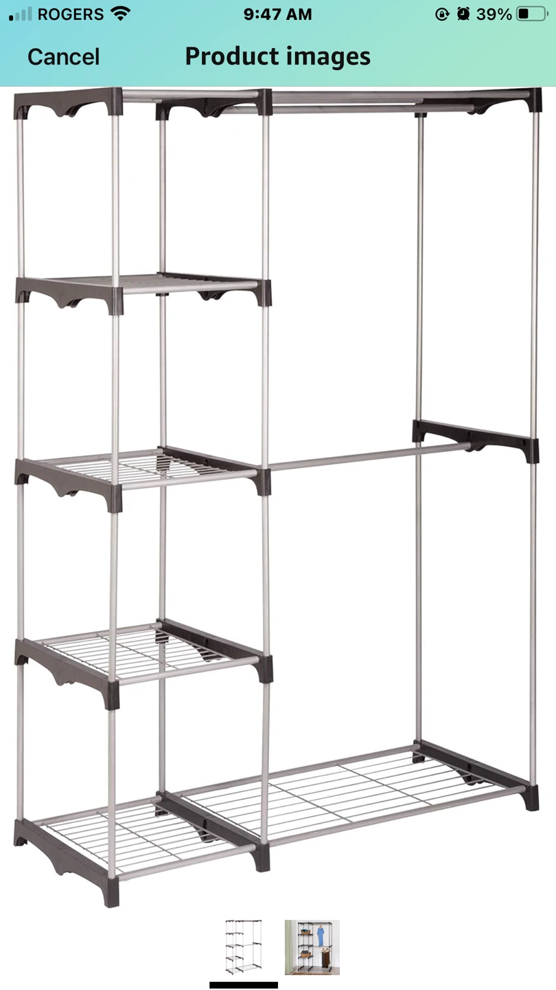 Clothing rack / closet organizer - photo 4
