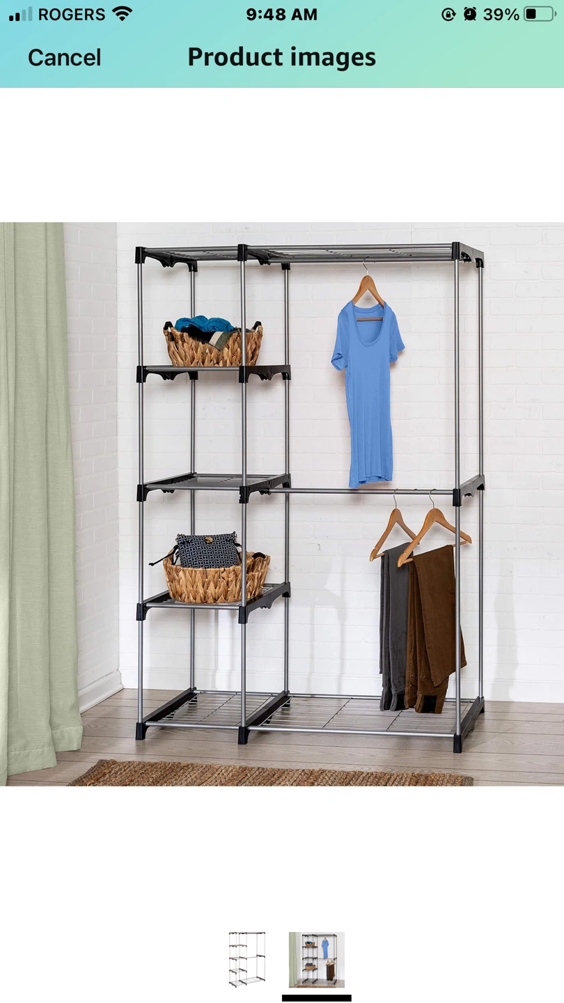 Clothing rack / closet organizer - photo 3
