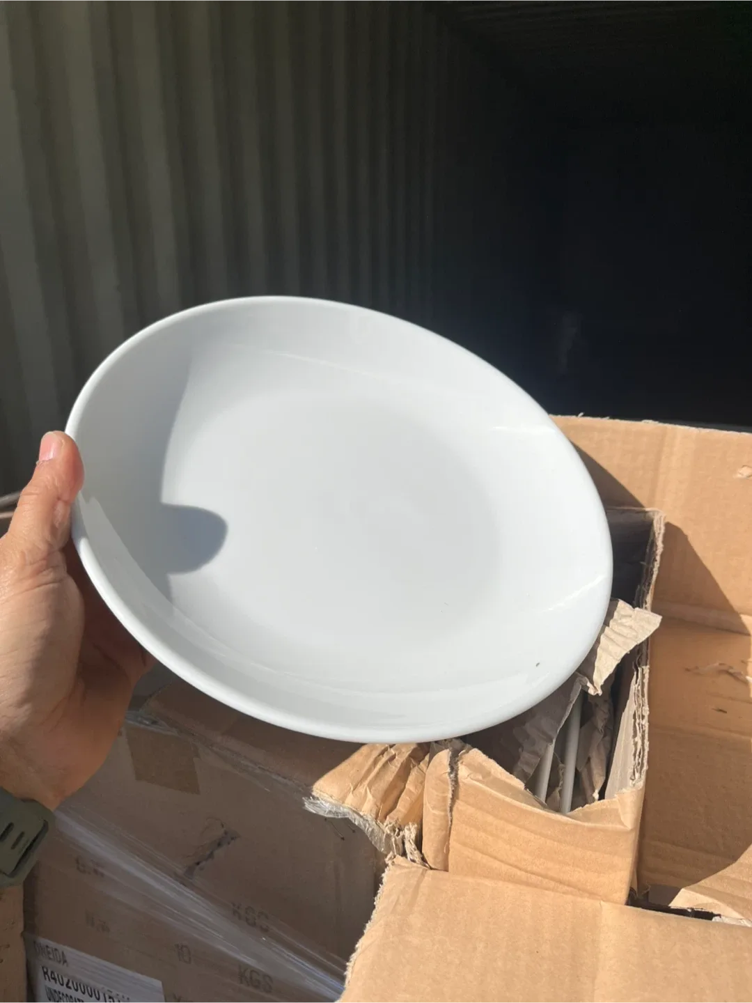 Sant' Andrea White Plate image indicator(2)