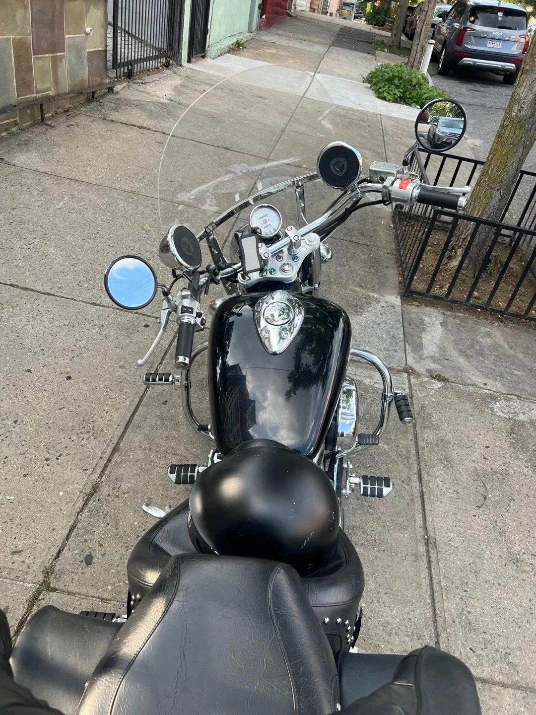 Honda Shadow Motorcycle image indicator(4)