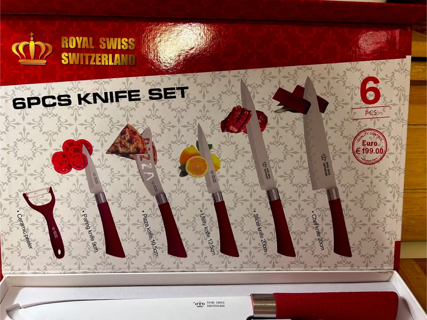 Royal Swiss Switzerland 6-Piece Knife Set image indicator(3)