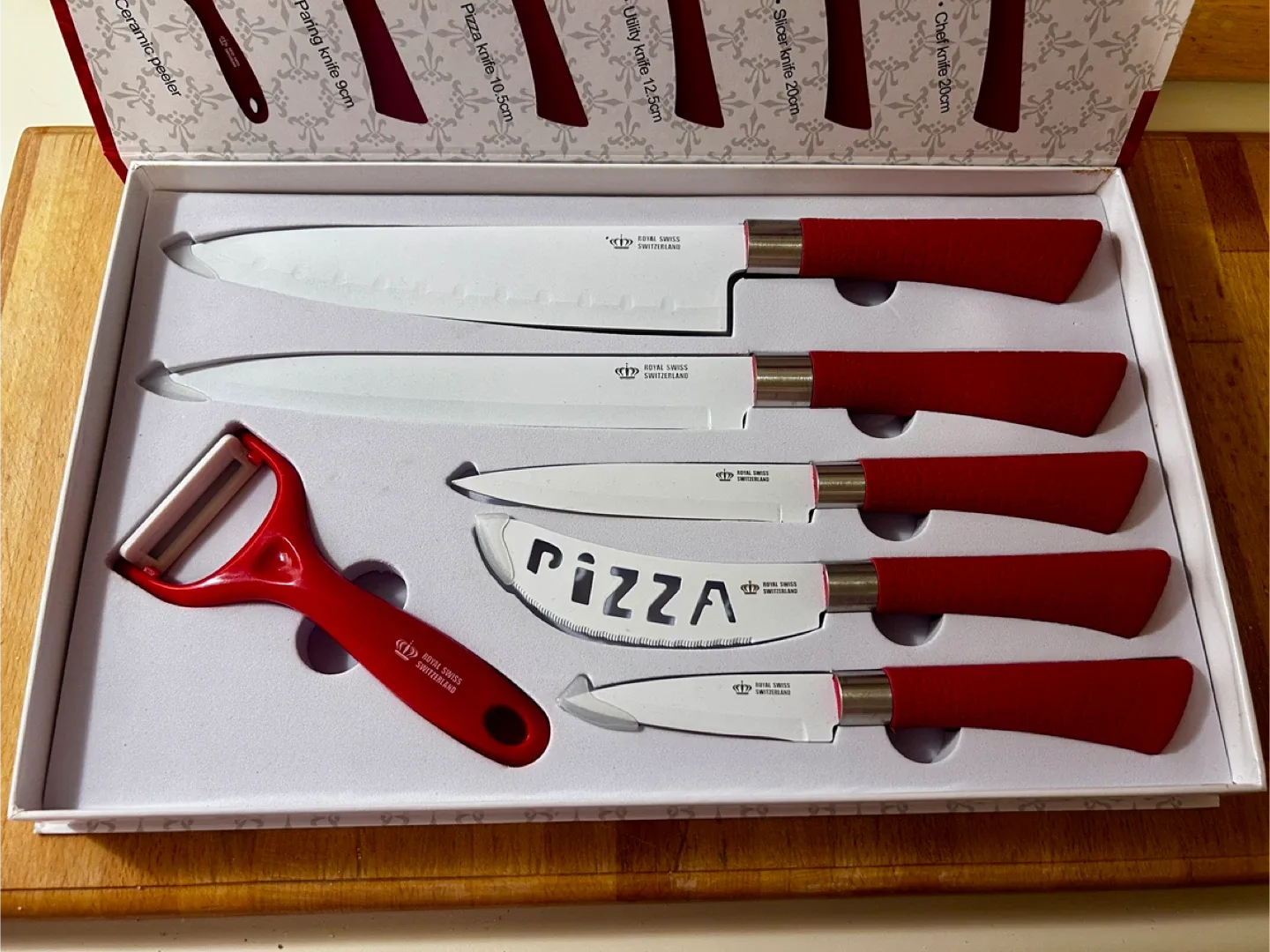Royal Swiss Switzerland 6-Piece Knife Set image indicator(4)