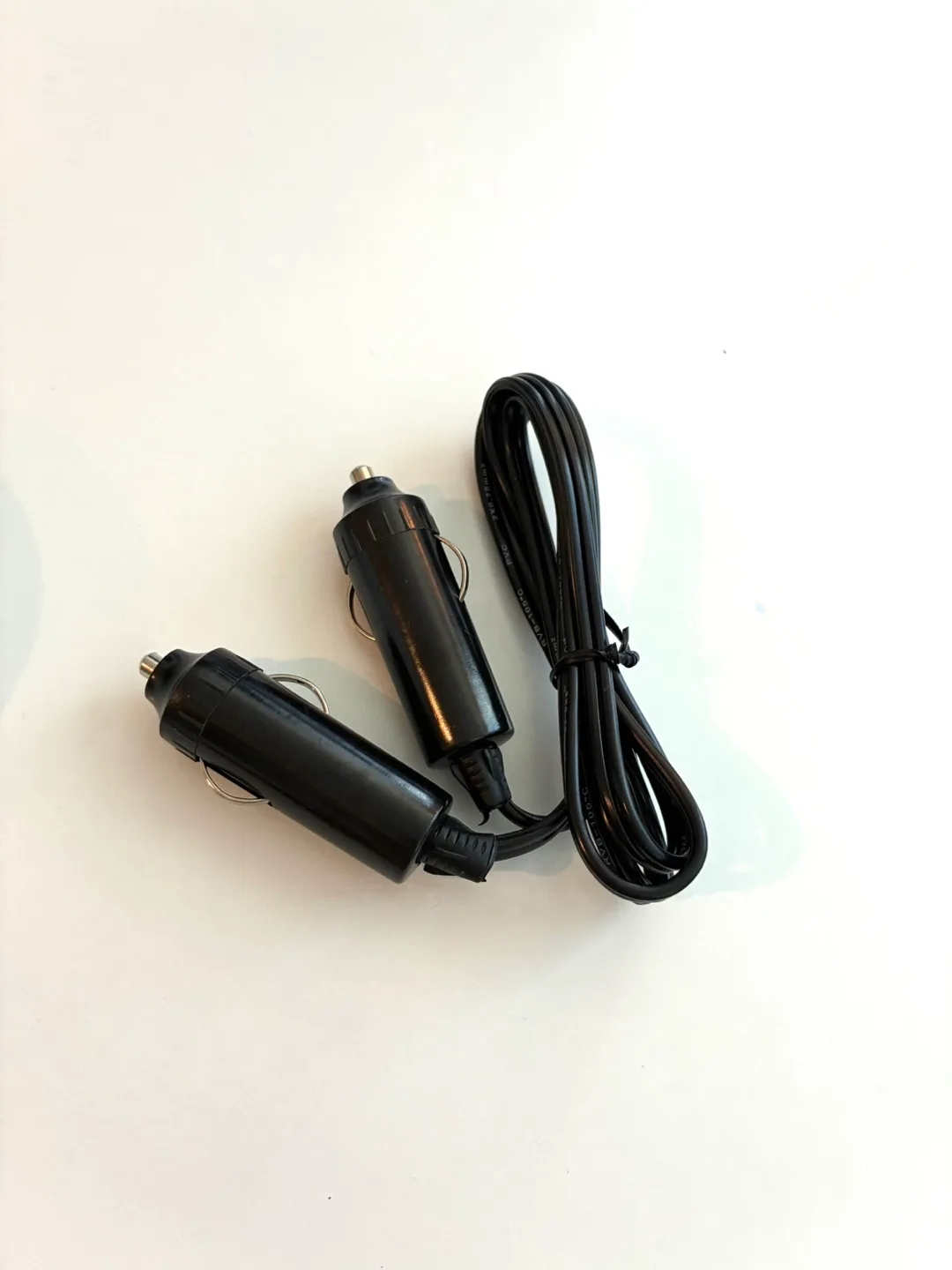 Double-end cigarette lighter plug power cord thumbnail
