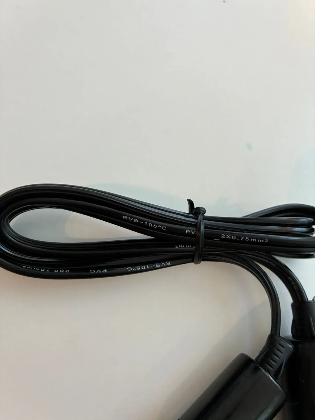 Double-end cigarette lighter plug power cord image indicator(2)